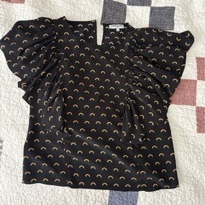 Opening Ceremony Rainbow print blouse